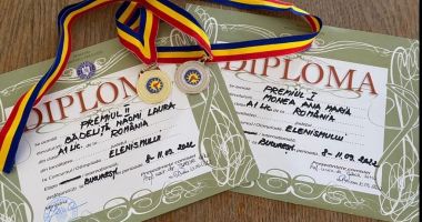 GALERIE FOTO. Două eleve din Constanța au câștigat premiile I și II la Olimpiada Internațională a Elenismului - 5