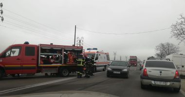 GALERIE FOTO / UPDATE. ACCIDENT RUTIER GRAV între Constanța și Valu lui Traian. UN TÂNĂR A MURIT! - 7