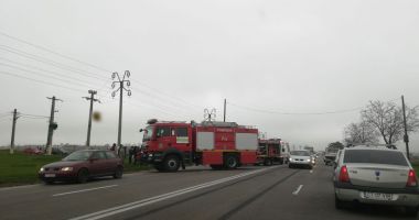 GALERIE FOTO / UPDATE. ACCIDENT RUTIER GRAV între Constanța și Valu lui Traian. UN TÂNĂR A MURIT! - 8