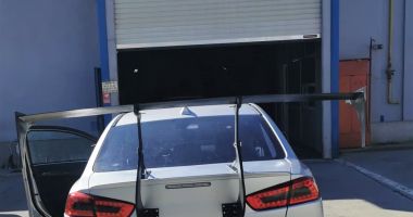 Inginerii RAR Tulcea au rămas fără cuvinte, când au văzut improvizaţia unui şofer. "E numai bună de uscat rufe sau bătut covoare" - 3