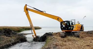 Lacul Nuntași ARE DIN NOU APĂ, după ce secase complet! - 2