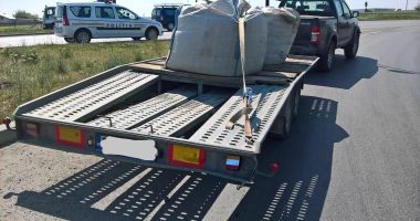 GALERIE FOTO / Accident rutier la intrare în localitatea Ovidiu - 3