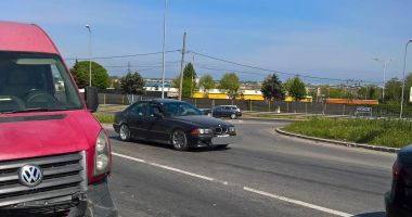 GALERIE FOTO / Accident rutier la intrare în localitatea Ovidiu - 2