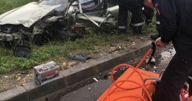 VIDEO. GRAV ACCIDENT RUTIER ÎNTRE EFORIE SUD ȘI EFORIE NORD! DESCARCERAREA, LA FAȚA LOCULUI - 2