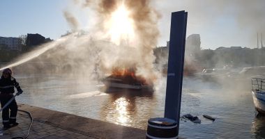 GALERIE FOTO-VIDEO / ALERTĂ LA CONSTANȚA! Explozie urmată de incendiu la bordul unui iaht - 2