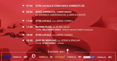 Stire din Actualitate : Programul zilei de joi, 26 februarie, de la Antena 3 Constanța