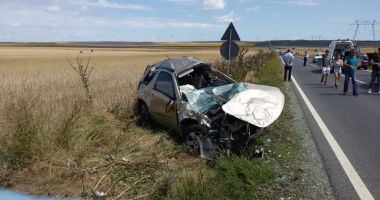 ACCIDENT RUTIER ÎN JUDEȚUL CONSTANȚA! PATRU VICTIME! ELICOPTERUL SMURD, LA FAȚA LOCULUI - 2