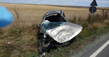 ACCIDENT RUTIER ÎN JUDEȚUL CONSTANȚA! PATRU VICTIME! ELICOPTERUL SMURD, LA FAȚA LOCULUI - 3