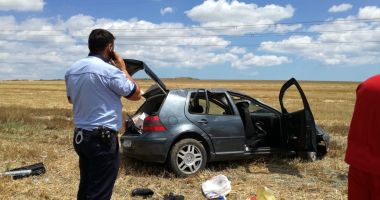 GALERIE FOTO /GRAV ACCIDENT RUTIER LA PALAZU MIC! INTERVINE ELICOPTERUL SMURD - 1