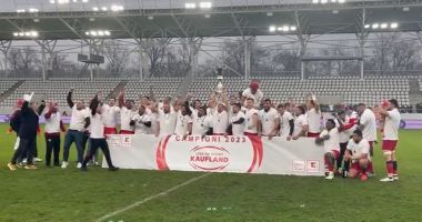Stire din Sport : CS Dinamo Bucureşti, campioană naţională la rugby după o pauză de 15 ani