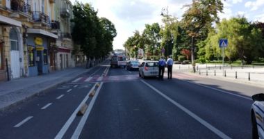 GALERIE FOTO / Accident rutier pe bulevardul Tomis. Un pieton a fost rănit - 2
