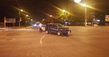 GALERIE FOTO / ACCIDENT RUTIER GRAV NOAPTEA TRECUTĂ în Constanța. O ambulanță SMURD a fost răsturnată - 4