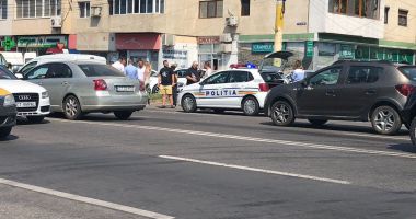 Galerie foto. Accident rutier la Constanța. Poliția, la fața locului - 2