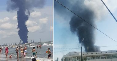 GALERIE FOTO - VIDEO / EXPLOZIE LA RAFINĂRIE! Planul ROȘU de urgență activat, CINCI VICTIME duse la spital, una este DECEDATĂ! - 2