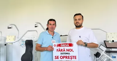 Spitalul RMFB Eforie Nord se alătură protestului național al SANITAS - 2