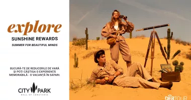 City Park Mall aduce în această vară recompense în aplicația SPOT, experiențe interactive pentru copii și expoziții tematice pentru întreaga familie