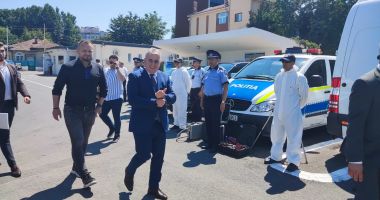 Galerie foto. Ministrul Afacerilor Interne Lucian Bode, prezent la IPJ Constanța - UPDATE - 7