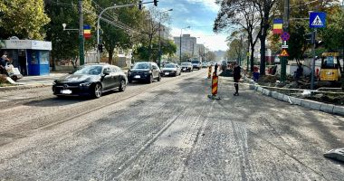 Continuă reabilitarea bulevardului Tomis! Traficul rutier va fi restricționat total mâine, între bd. Alexandru Lăpușneanu și str. Soveja - 4