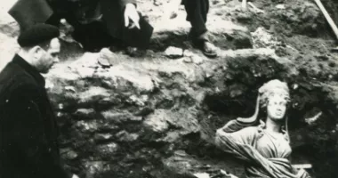 Spectaculoase imagini de arhivă, cu momentul descoperirii tezaurului de sculpturi de la Tomis, dezvăluite de MINAC - 5