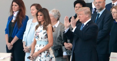 GALERIE FOTO / ZIUA NAȚIONALĂ A FRANȚEI. Trump și Macron, la parada de pe Champs-Elysees din Paris - 7