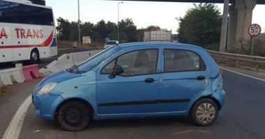 GALERIE FOTO / Accident rutier la ieșire din Lazu către autostrada A4. O persoană a fost rănită - 2