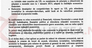 PROGRAMUL DE GUVERNARE al Cabinetului Ungureanu - 4