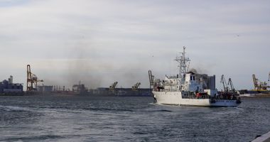 Stire din Eveniment : Exercițiul Poseidon 24 a luat sfârșit. Nava maritimă „Grigore Antipa” s-a întors acasă