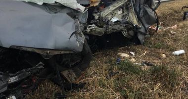 GALERIE FOTO. TRAGEDIE rutieră la ieșire din Lumina! O PERSOANĂ DECEDATĂ! - UPDATE - 3
