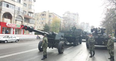GALERIE FOTO-VIDEO. Trafic restricționat! Tancurile, taburile și alte unități mobile ale armatei, pe străzile din Constanța - 9