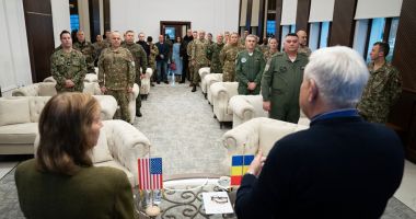 Mesajul ministrului apărării naționale pentru militarii străini dislocați la Mihail Kogălniceanu de sărbători - 2