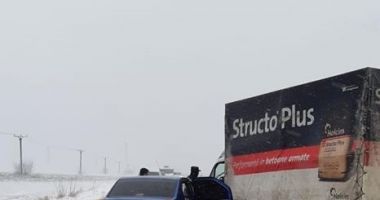 GALERIE FOTO. ACCIDENT RUTIER ÎN JUDEȚUL CONSTANȚA, din cauza condițiilor meteo - 3