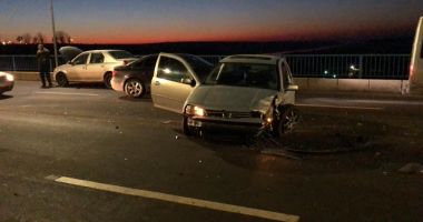 GALERIE FOTO / ACCIDENT RUTIER GRAV pe podul de la Medgidia. Șase mașini au fost avariate - 5