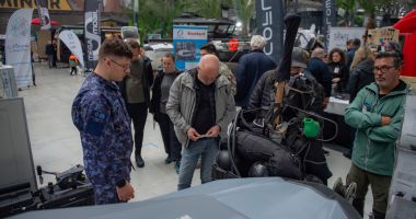 GALERIE FOTO. Reprezentanții Forțelor Navale Române, prezenți la Salonul Nautic Internațional București - 2