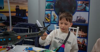 GALERIE FOTO. Reprezentanții Forțelor Navale Române, prezenți la Salonul Nautic Internațional București - 3