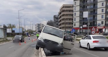 Accident grav la Hanul cu Pește! Un bărbat a ajuns la spital - 3