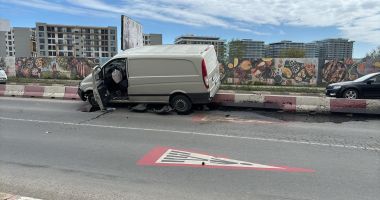 Accident grav la Hanul cu Pește! Un bărbat a ajuns la spital - 1