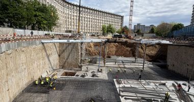 Imagini de pe șantierul Spitalului ”Mama și Copilul” din Constanța. ”Lucrările înaintează în ritm susținut” - 2
