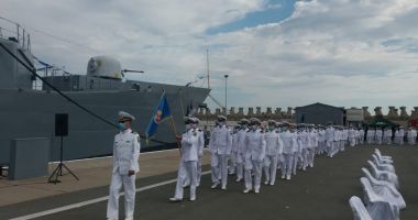Festivitățile de Ziua Marinei sunt găzduite, anul acesta, de Portul Militar Constanța. GALERIE FOTO - 6