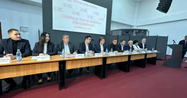 Sorin Grindeanu ia pulsul organizației PSD Constanța. "Era normal să venim după demisia lui Felix" - 2