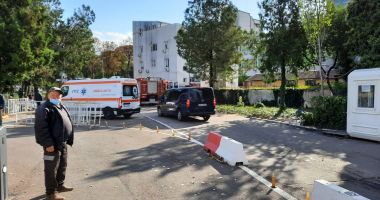 GALERIE FOTO - VIDEO / UPDATE. INCENDIU PUTERNIC la Spitalul de Boli Infecţioase Constanţa - 7