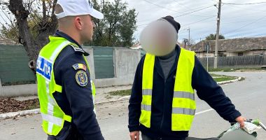 Stire din Eveniment : Pietonii, bicicliștii și utilizatorii de trotinete, pândiți de polițiștii rutieri constănțeni