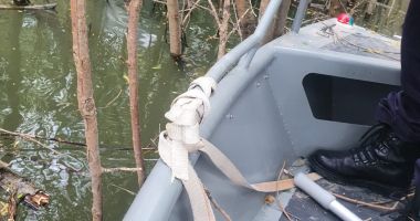 ALERTĂ! Un bărbat a dispărut în Dunăre, este căutat de scafandrii de la ISU Dobrogea - 2