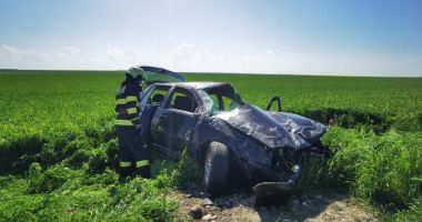 GALERIE FOTO. Accident grav, în ziua de Paşte. Trei persoane au fost rănite - 6