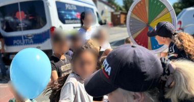 Copiii din Lumina, împreună cu polițiștii constănțeni, lecții importante despre viață - 3