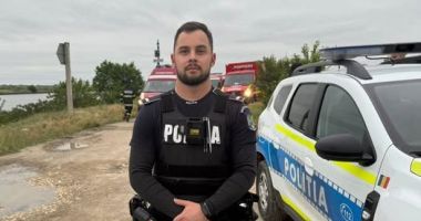 Stire din Eveniment : Cine este agentul de poliție care l-a salvat ieri pe copilul care a căzut în canalul Dunăre-Marea Neagră