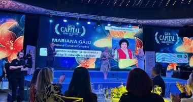 Stire din Politică-Administrație : Primarul din Cumpăna, Mariana Gâju, premiată în cadrul "Galei Top 100 femei de succes ale României"