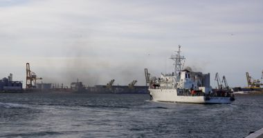 Stire din Eveniment : Exercițiul Poseidon 24: Nava maritimă pentru scafadri 284 „Grigore Antipa” a părăsit portul militar Constanța
