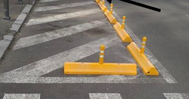 SEPARATOARE DE SENS, montate înainte și după trecerile de pietoni, DIN CONSTANȚA - 2