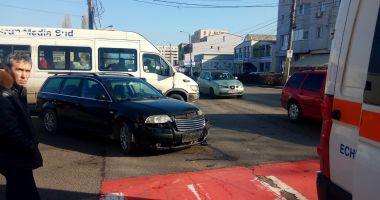 Galerie foto. ACCIDENT RUTIER LA CONSTANȚA! Un șofer beat criță a lovit un autoturism și un autobuz RATC - 5