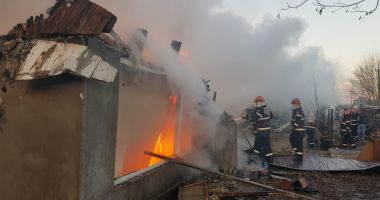 GALERIE FOTO. Incendiu violent în județul Constanța. Au ars patru case - 3